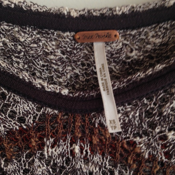 Free People knit mesh tunic - Picture 4 of 8